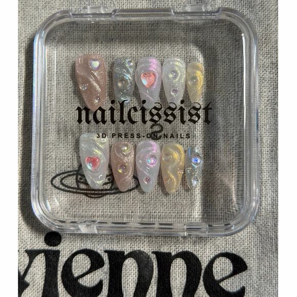 Nailcissist Fairy Floss Jelly Press-On Nails • Small • Limited Edition - Picture 7 of 10